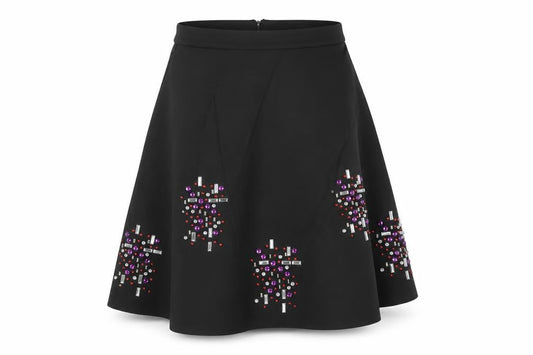 Womens UK Size 10 ASOS A-Line Twill Skirt