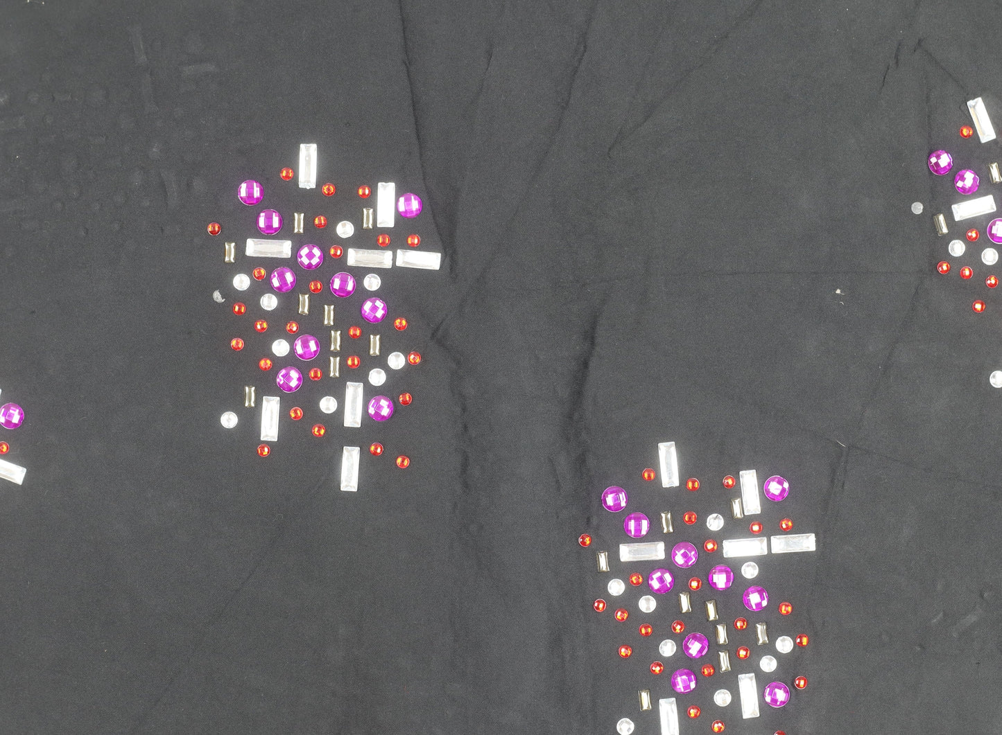 ASOS Women’s Black Beaded A-Line Knee Length Skirt Size 10