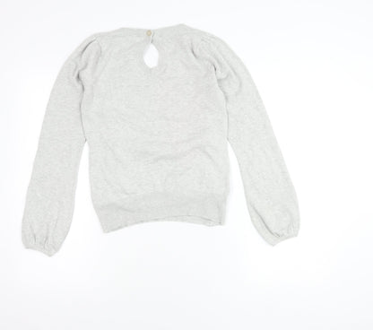 Womens UK Size 10 SoulCal Grey Pullover Jumper