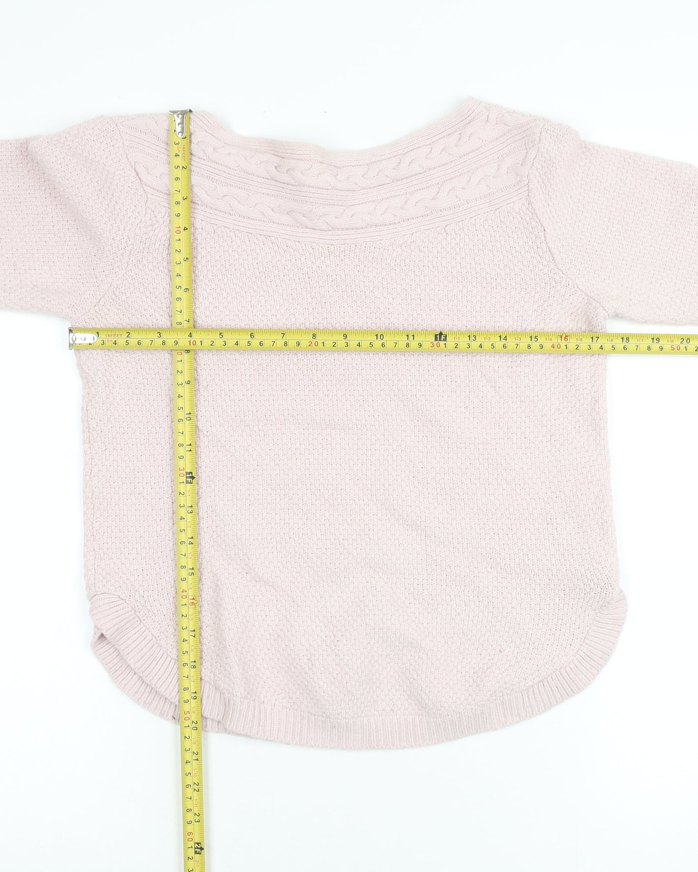Womens UK Size S Monsoon Pink Pullover Jumper