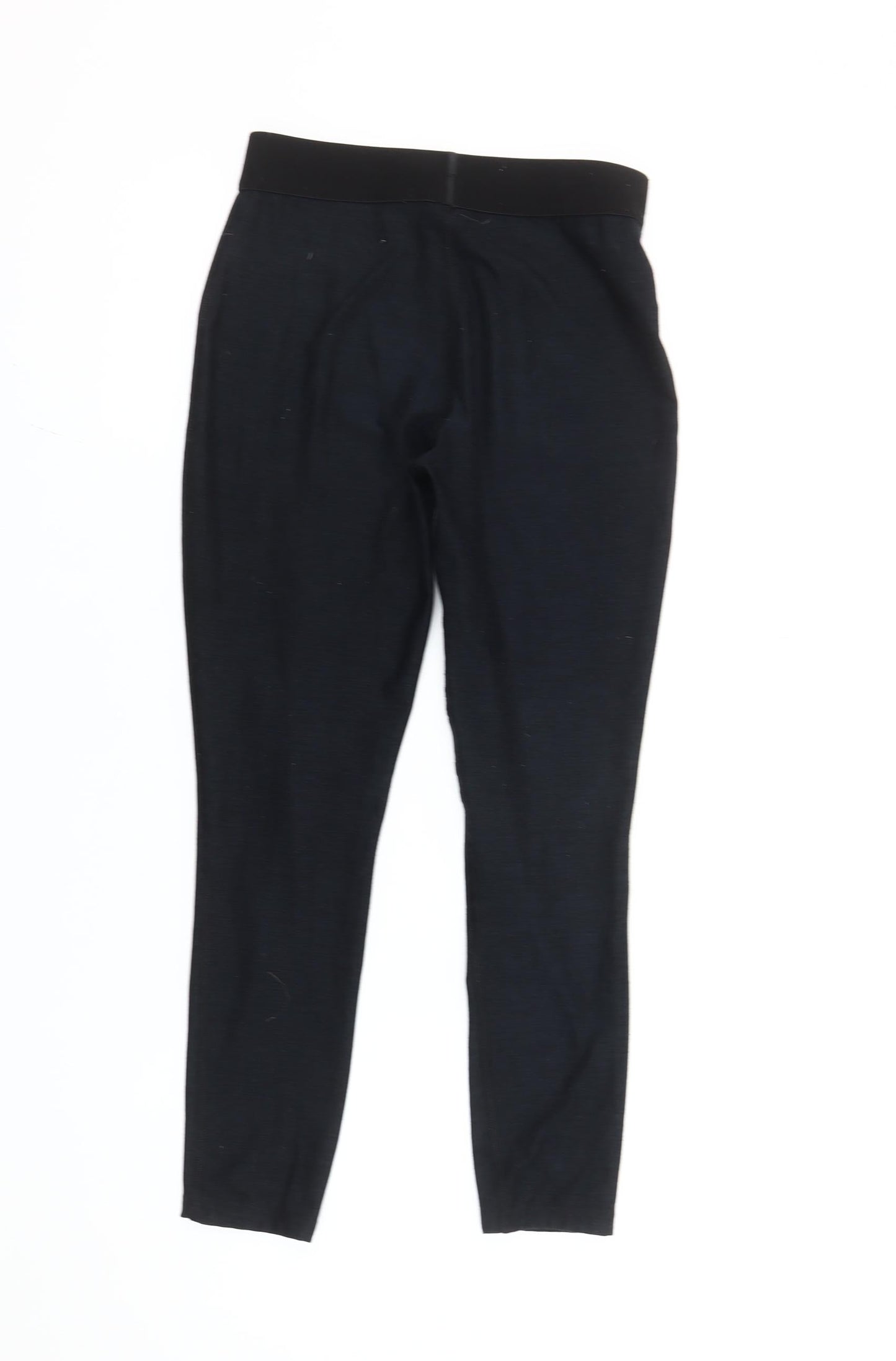 Next Girls Black 10 Years Slim Fit Activewear Leggings Cotton Blend