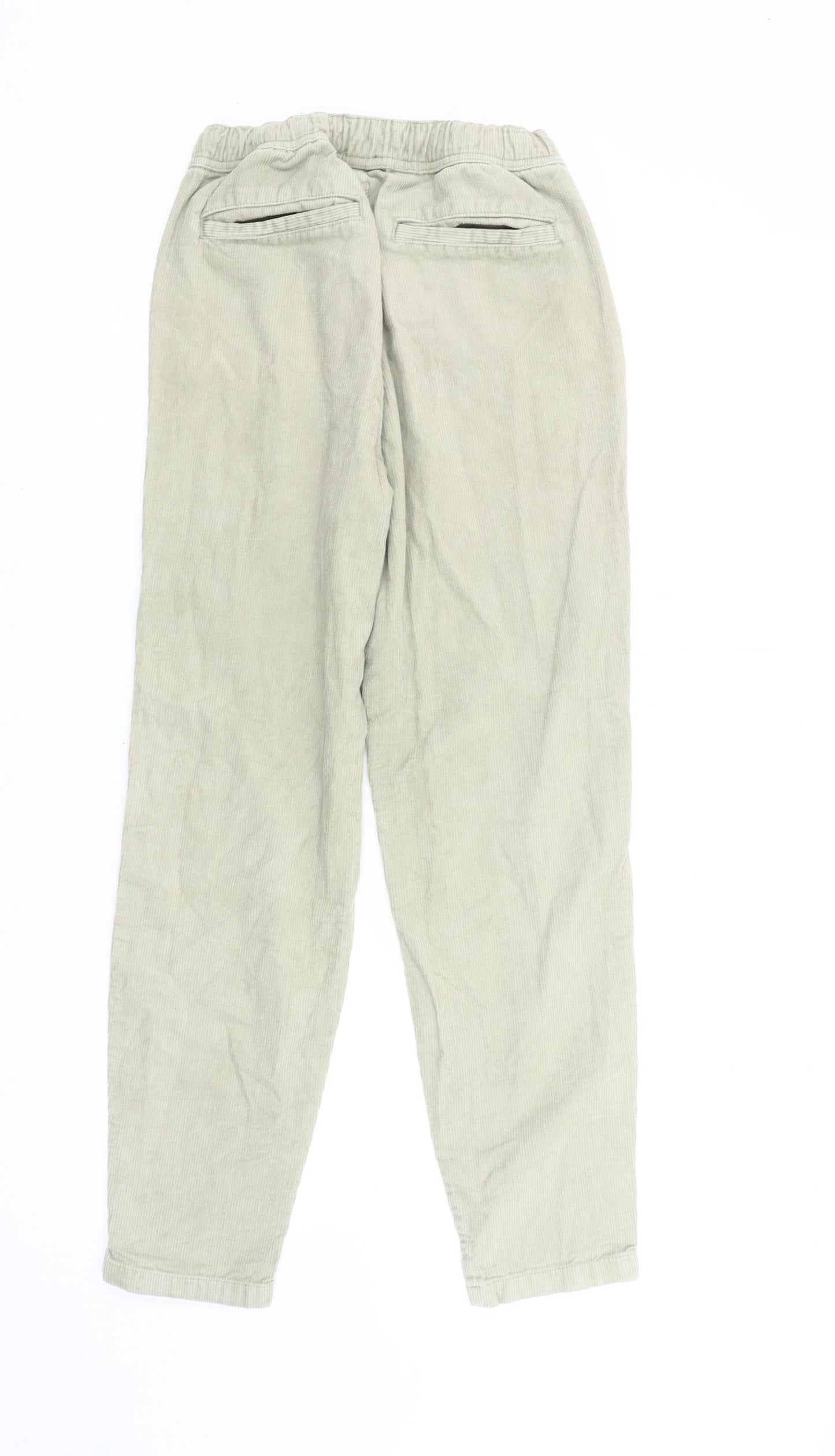 New Look Men’s Beige Corduroy Tapered Jogger Trousers XS