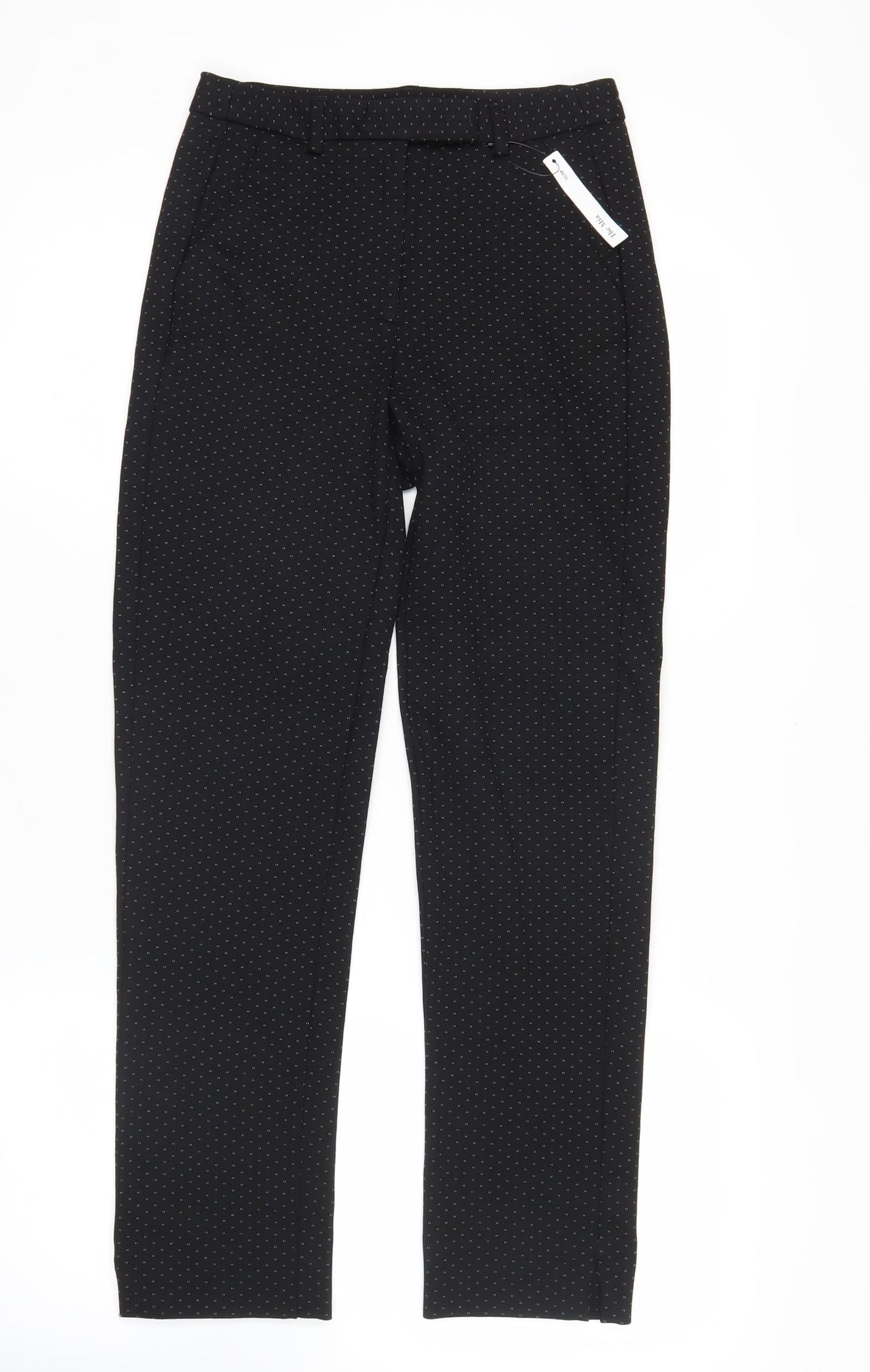 Womens UK Size 6 Marks and Spencer Slim Fit Business Casual Workwear Black Trous