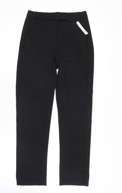 Womens UK Size 6 Marks and Spencer Slim Fit Business Casual Workwear Black Trous