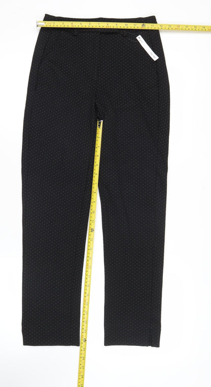Womens UK Size 6 Marks and Spencer Slim Fit Business Casual Workwear Black Trous