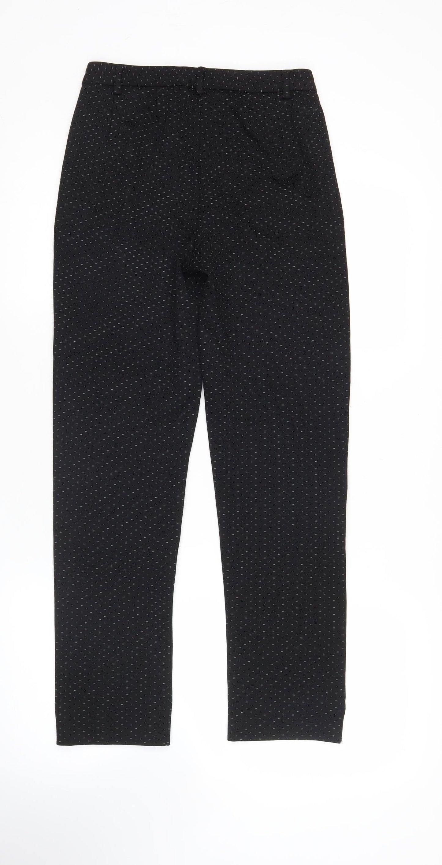 Womens UK Size 6 Marks and Spencer Slim Fit Business Casual Workwear Black Trous