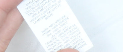 Mantaray Women’s White Embroidered Tunic Blouse Size 12 Viscose