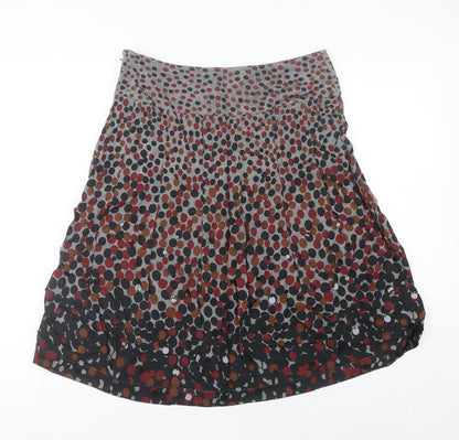 Marks and Spencer Women’s Multicoloured Polka Dot A-Line Skirt Size 10
