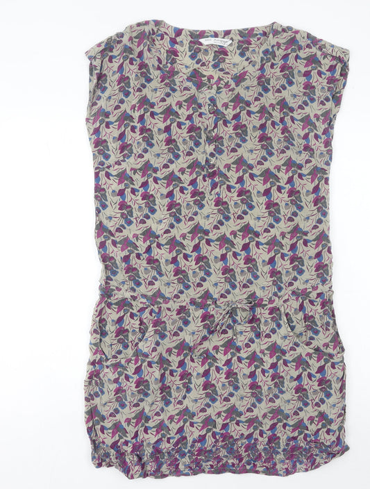 Marks and Spencer Women’s Multicoloured Floral Shift Dress Size 12