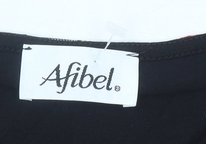 Womens UK Size 30 Afibel Multicoloured Basic Blouse