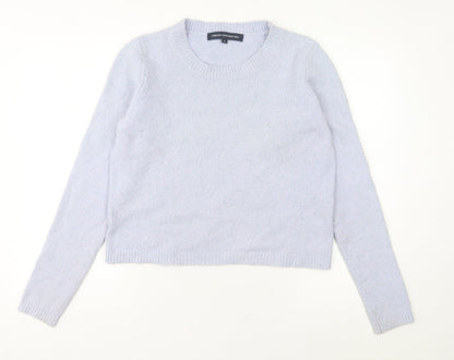 Womens UK Size M French Connection Purple Pullover Jumper