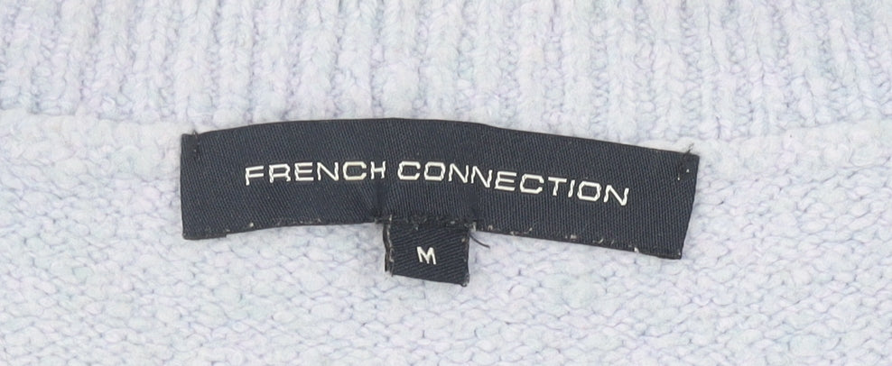 Womens UK Size M French Connection Purple Pullover Jumper