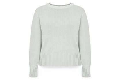 Womens UK Size 18 EWM Green Pullover Jumper