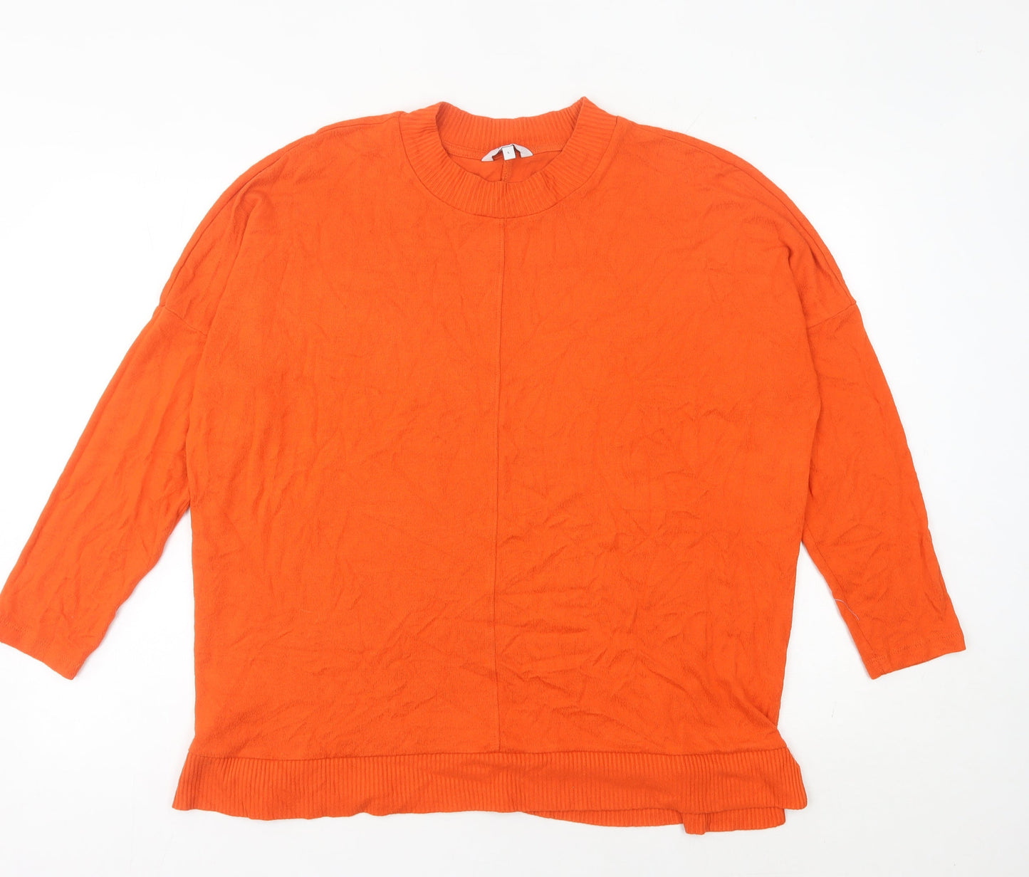 Womens UK Size L NEXT Orange Pullover Jumper