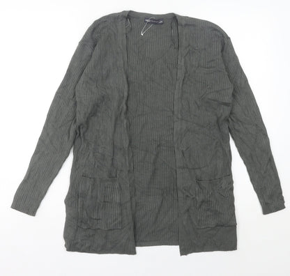 Womens UK Size S Marks and Spencer Grey Cardigan Jumper