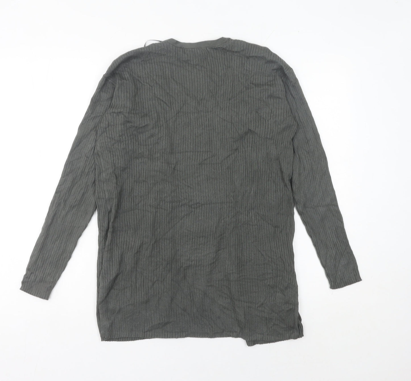 Womens UK Size S Marks and Spencer Grey Cardigan Jumper