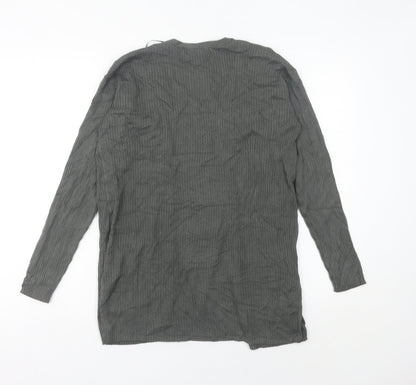 Womens UK Size S Marks and Spencer Grey Cardigan Jumper