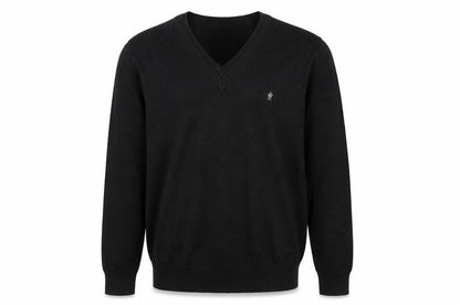 Mens UK Size L French Connection Black Pullover Jumper