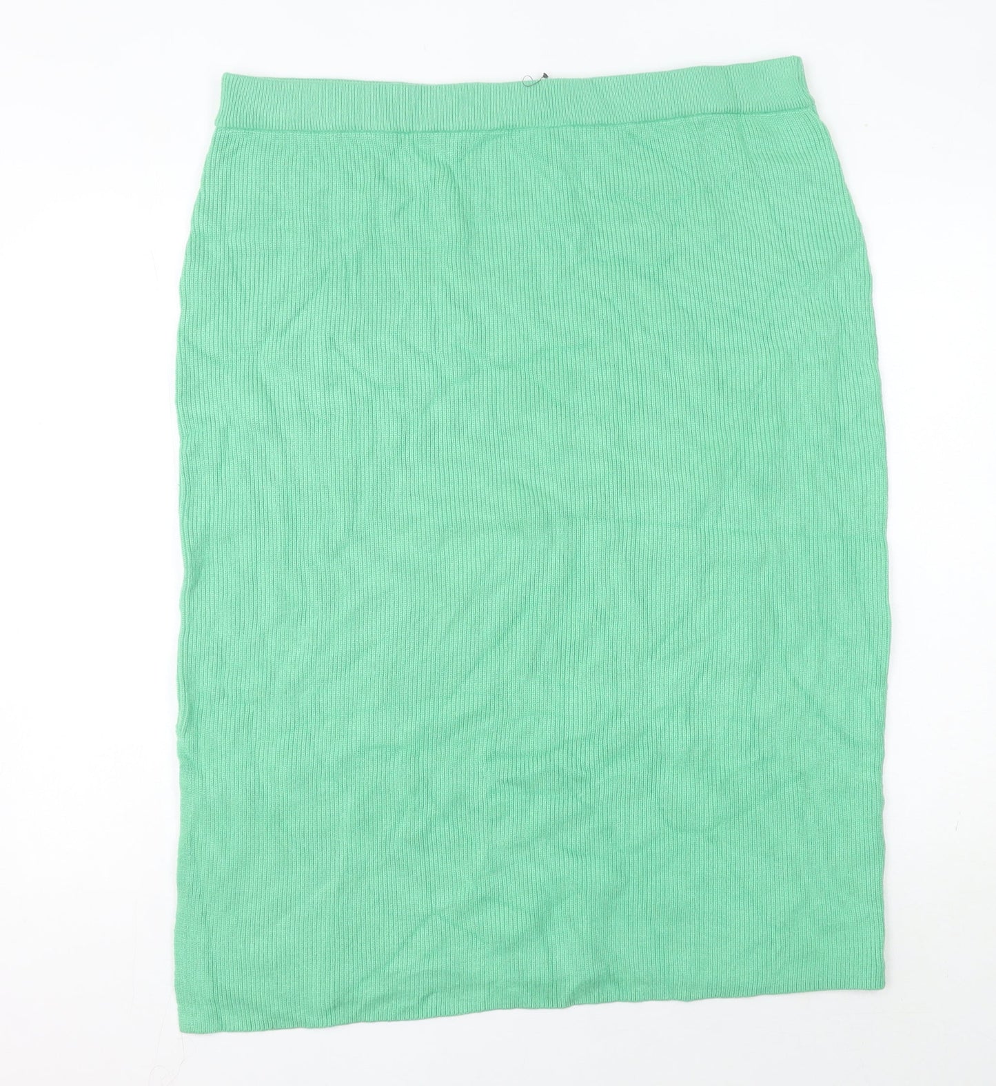 Marks and Spencer Women’s Green XL Knit Midi Pencil Skirt