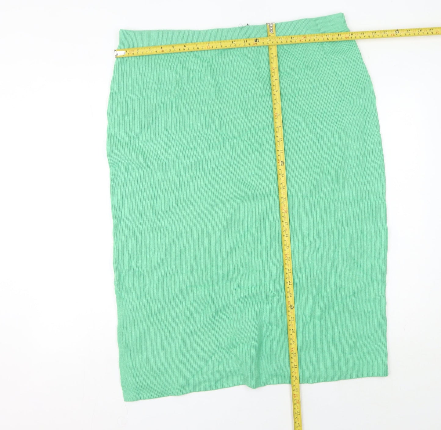 Marks and Spencer Women’s Green XL Knit Midi Pencil Skirt