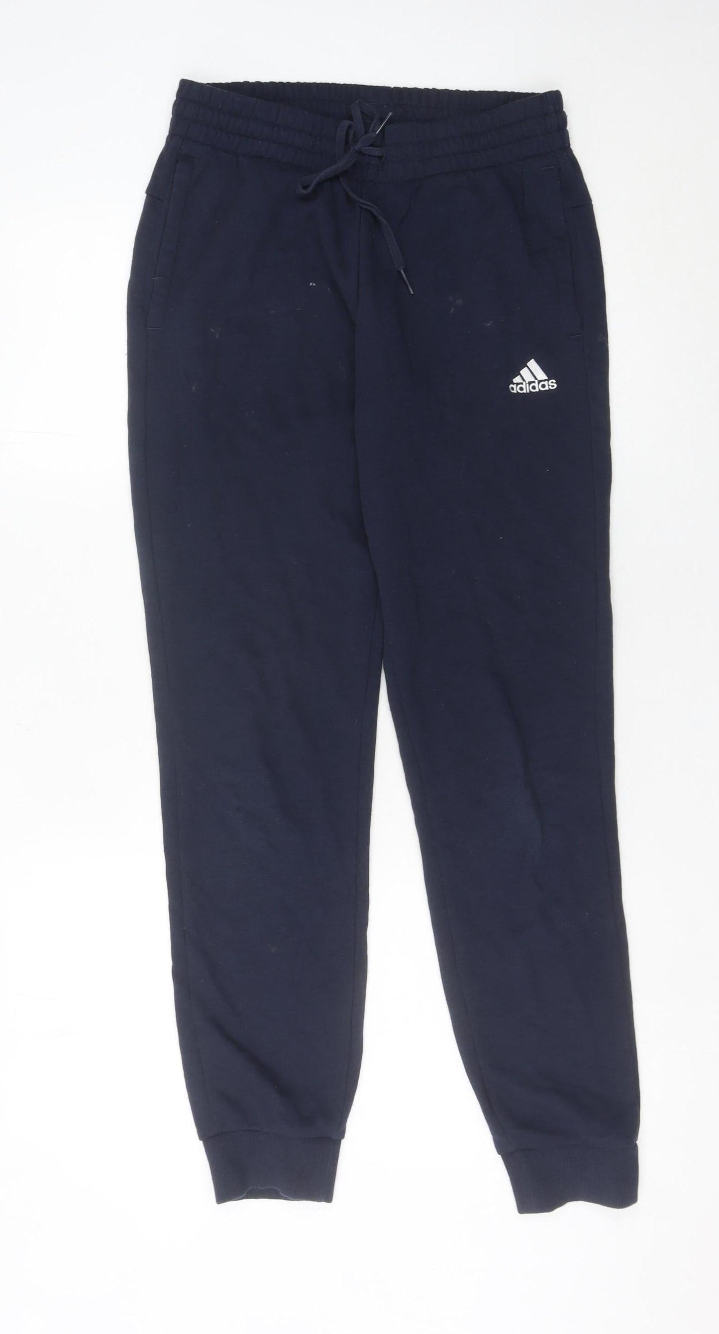 Womens UK Size 8-10 adidas Regular Fit Jogger Blue Trousers