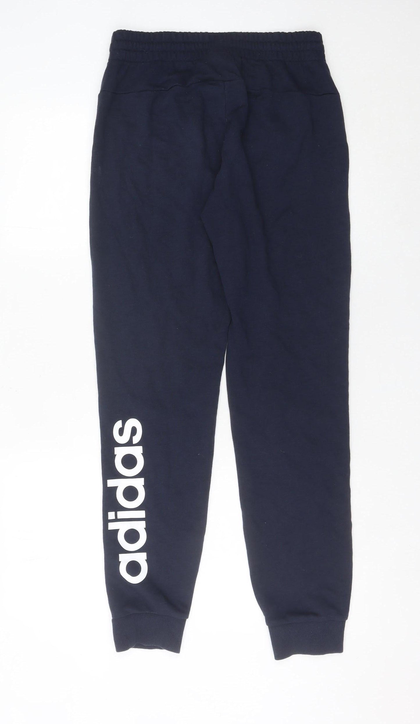 Womens UK Size 8-10 adidas Regular Fit Jogger Blue Trousers
