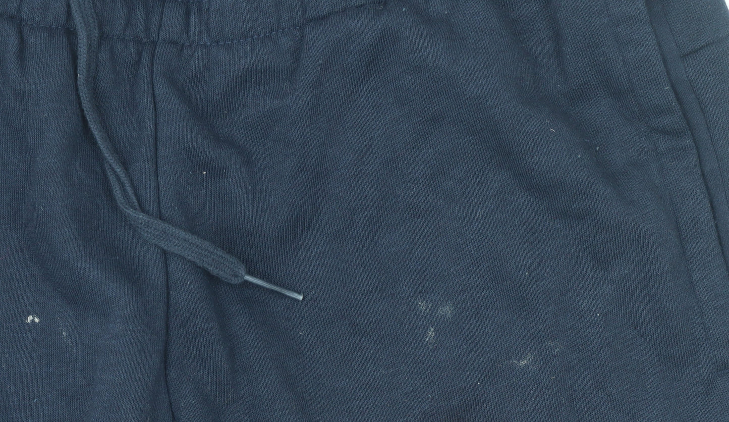 Womens UK Size 8-10 adidas Regular Fit Jogger Blue Trousers