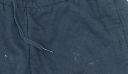 Womens UK Size 8-10 adidas Regular Fit Jogger Blue Trousers