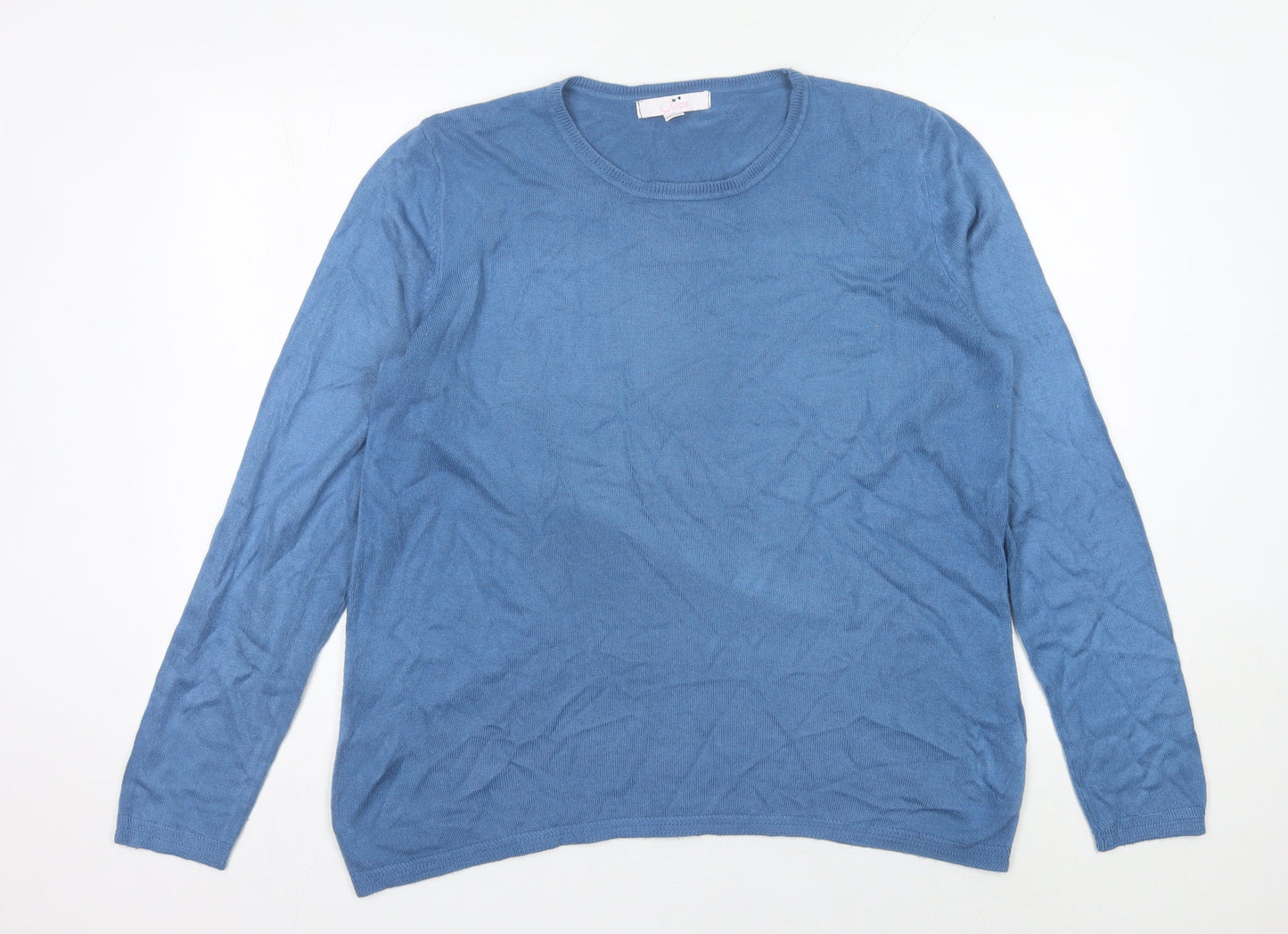Womens UK Size 12 Julipa Blue Pullover Jumper