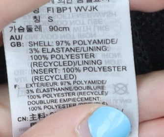 Adidas Men's Black M Track Jacket Full Zip Sports Mid-Length