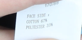 Kappa Women's Black Full Zip Hoodie UK 16 Sports Logo Autumn Winter