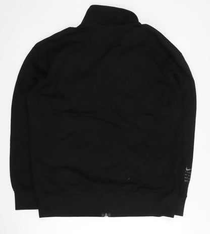 Nike Men’s Black XS Track Jacket Full Zip Running & Sportswear