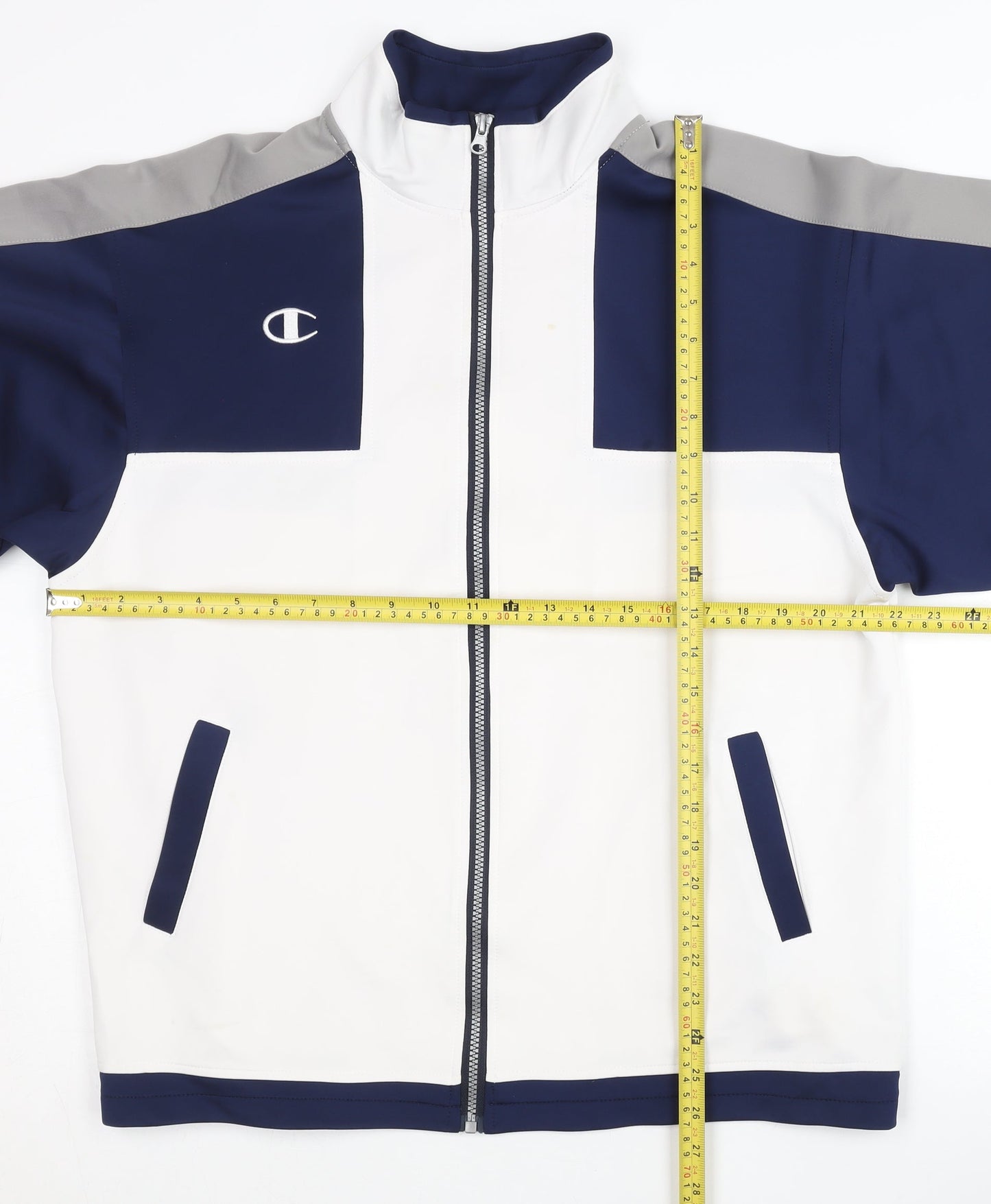 Champion Men's Multicoloured M Track Jacket Full Zip Polyester