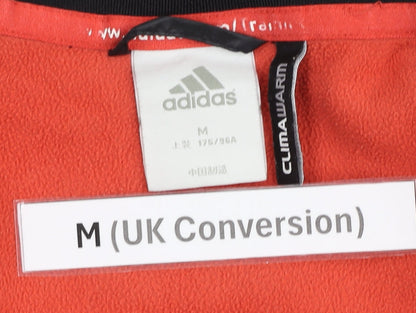 adidas Men's Black M ClimaWarm Full Zip Track Jacket Sportswear