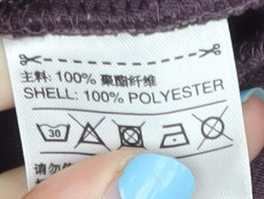 Adidas Men’s Purple Track Jacket M Full Zip Sports Activewear