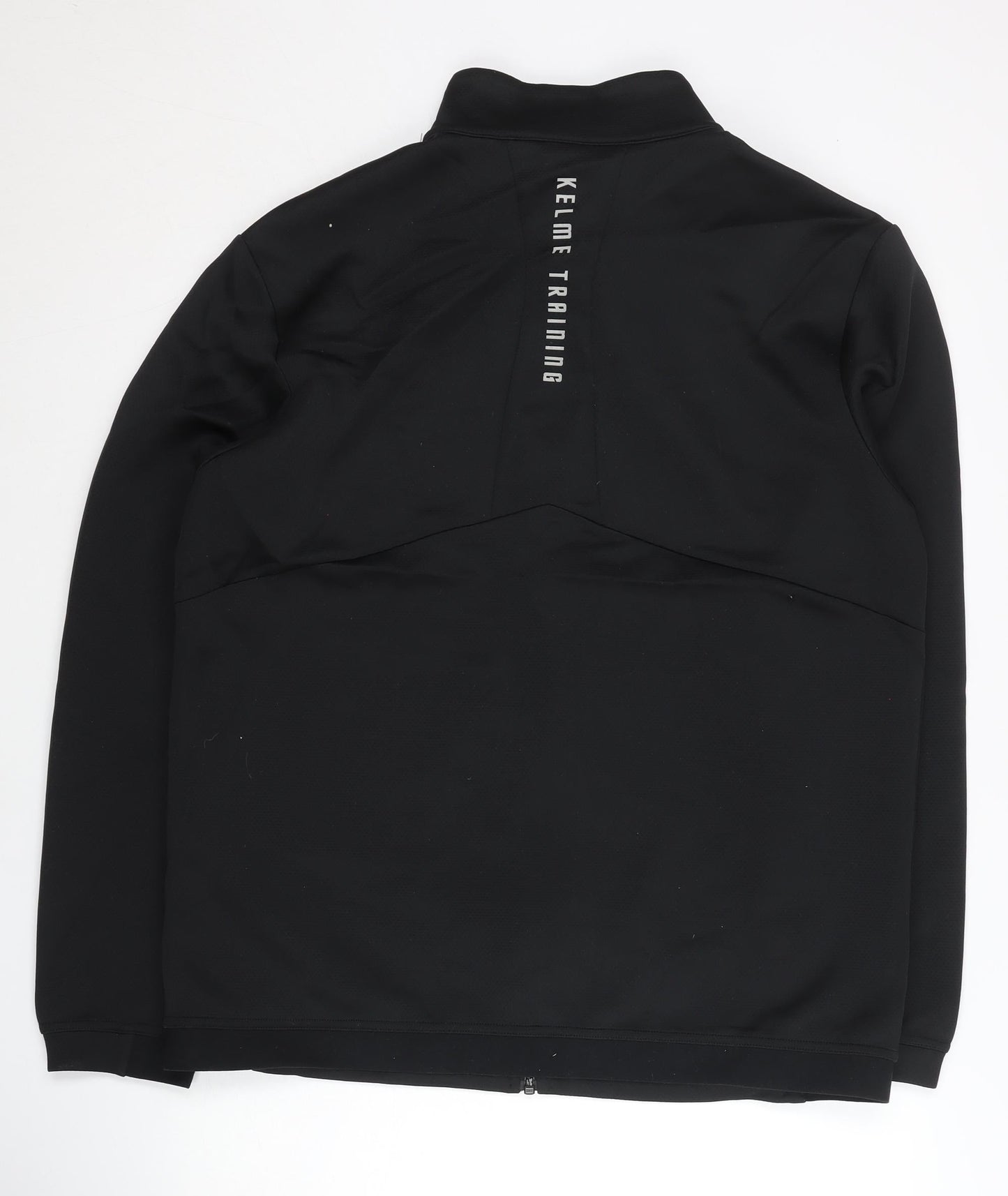 Kelme Men's Black 3XL Track Jacket Football Training Softshell