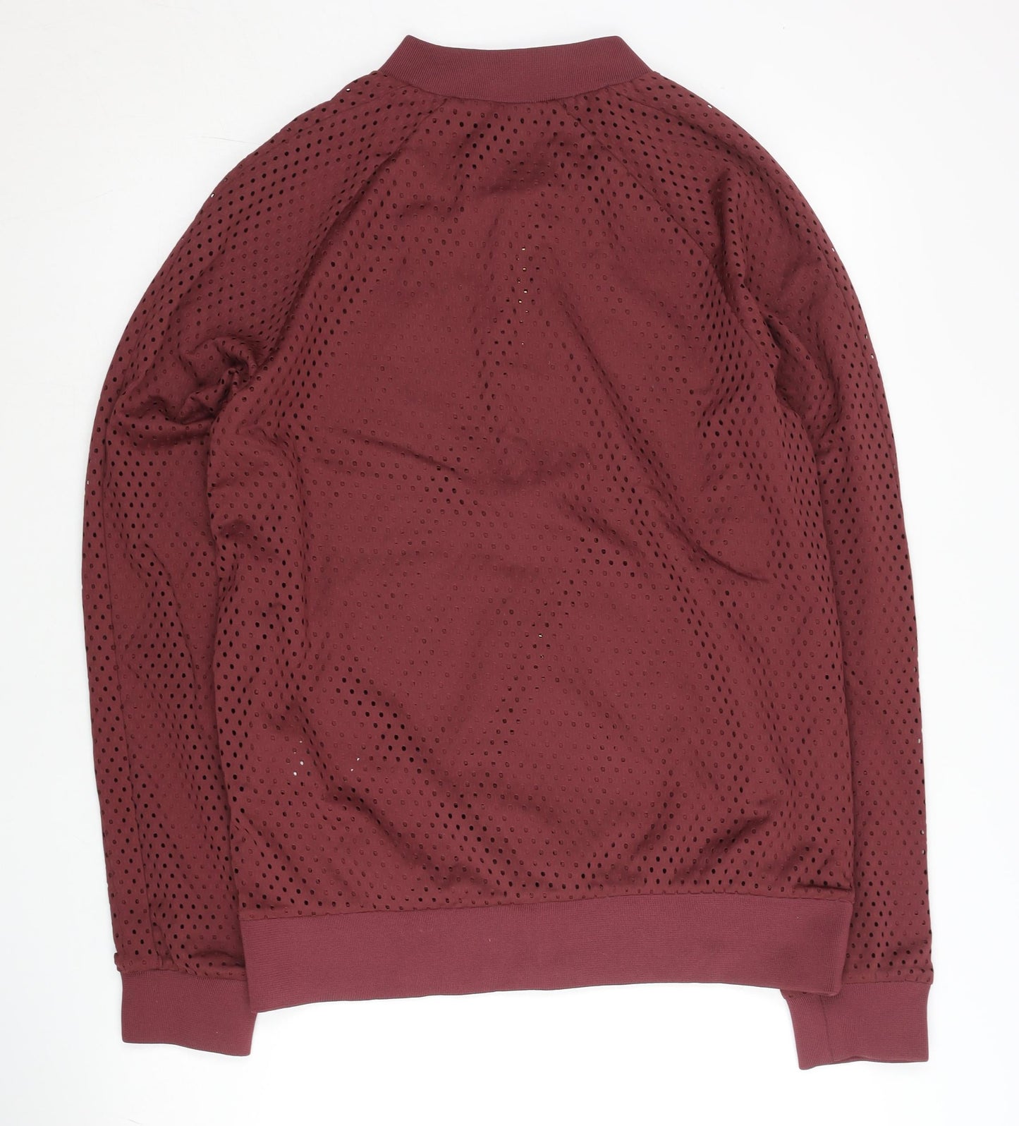 Puma Vashtie Men's Red Small Track Jacket Mesh Full Zip Sportswear