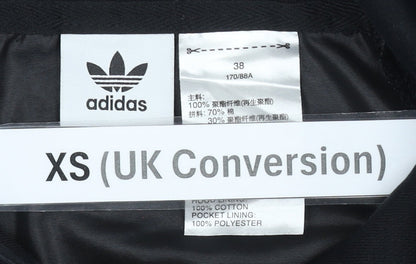 Adidas Men’s Black XS Basic Activewear Hooded Jacket