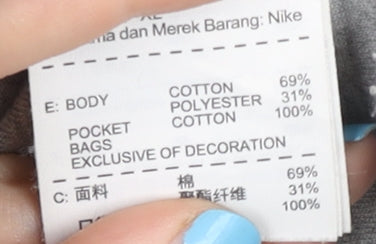 Nike Women’s Grey Full Zip Hoodie XL Raglan Sleeve Sportswear