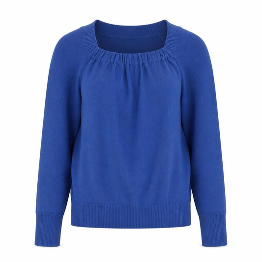 Womens UK Size 8 Monsoon Blue Pullover Jumper