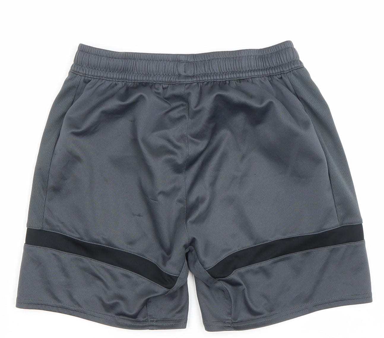 Umbro Boys Grey Athletic Football Shorts Size 158 YXL Burnley FC