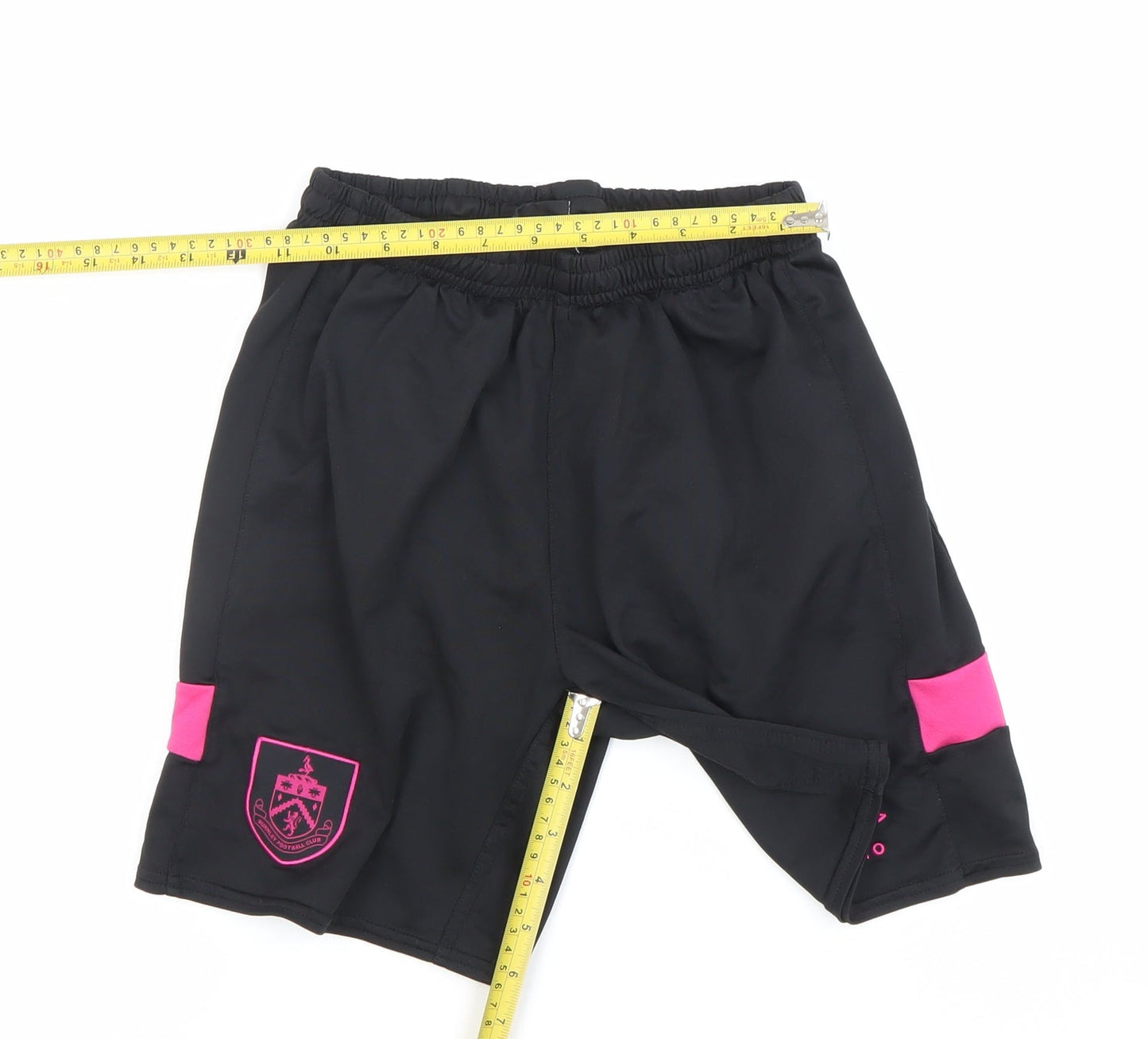Umbro Boys Black Football Shorts Size 158cm Athletic Lightweight