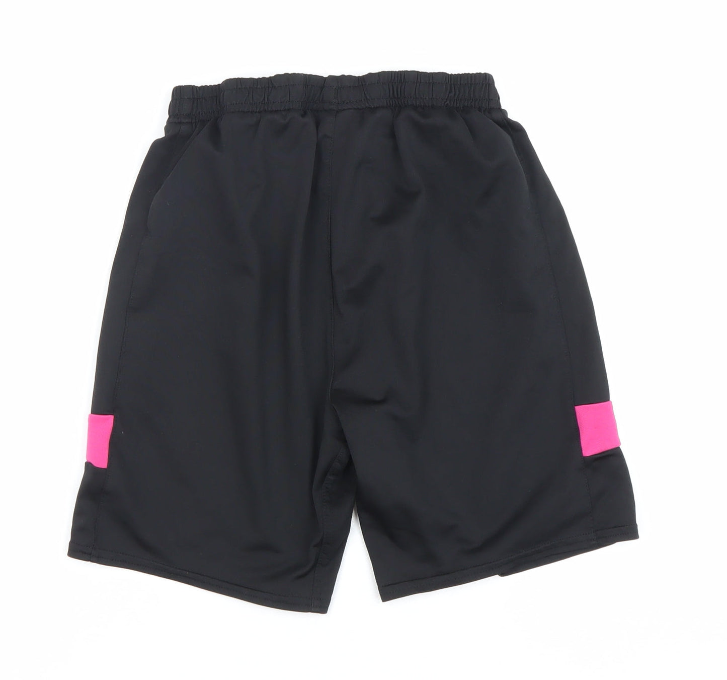 Umbro Boys Black Football Shorts Size 158cm Athletic Lightweight
