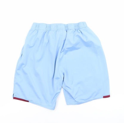 Umbro Boys Blue 13 Years Burnley FC Athletic Football Shorts Polyester