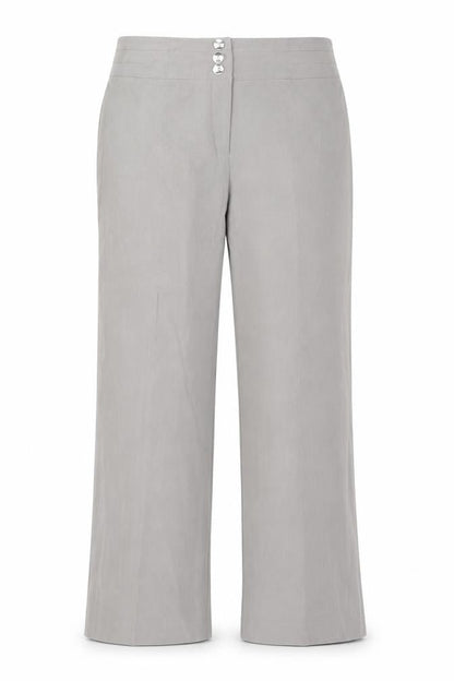 Womens UK Size 16 Autonomy Regular Fit Business Casual Grey Trousers