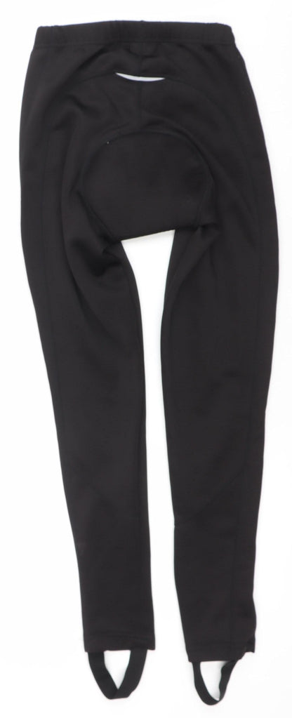 Muddyfox Women’s Black Padded Cycling Stirrup Leggings Slim Fit