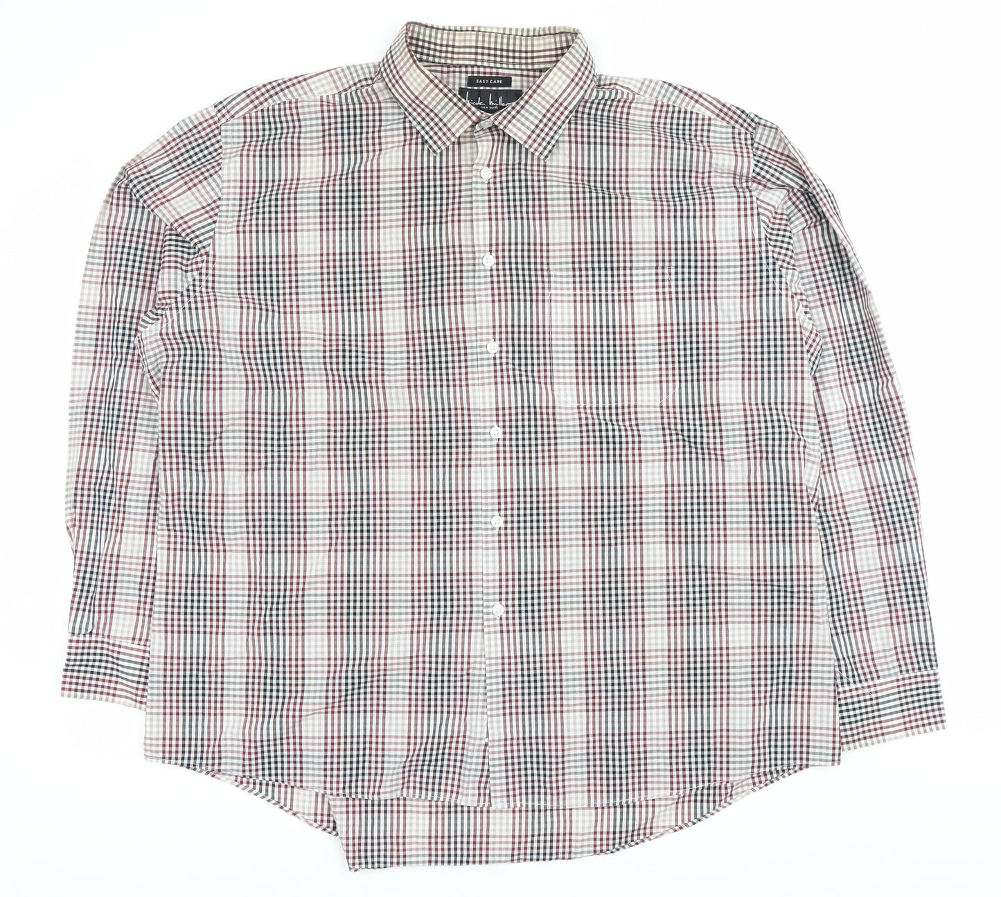 Mens UK Collar Size 2XL Isobel Kristel New York Smart Multicoloured  Dress Shirt