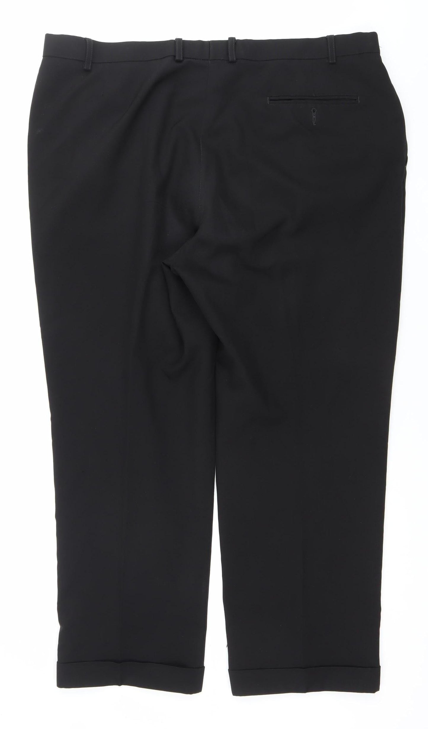 Marks and Spencer Men's Black 42W 29L Dress Pants Business Trousers
