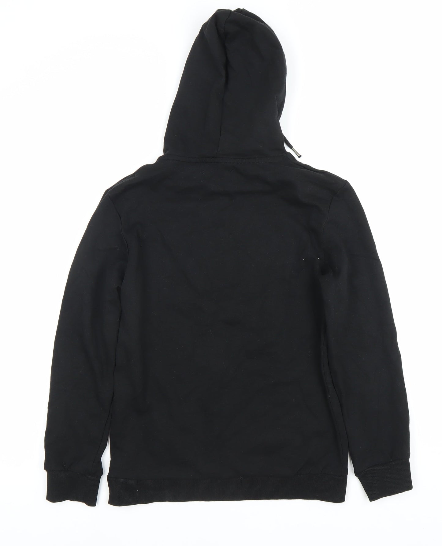 Brave Soul Women’s Black Pullover Hoodie XS Cotton Blend