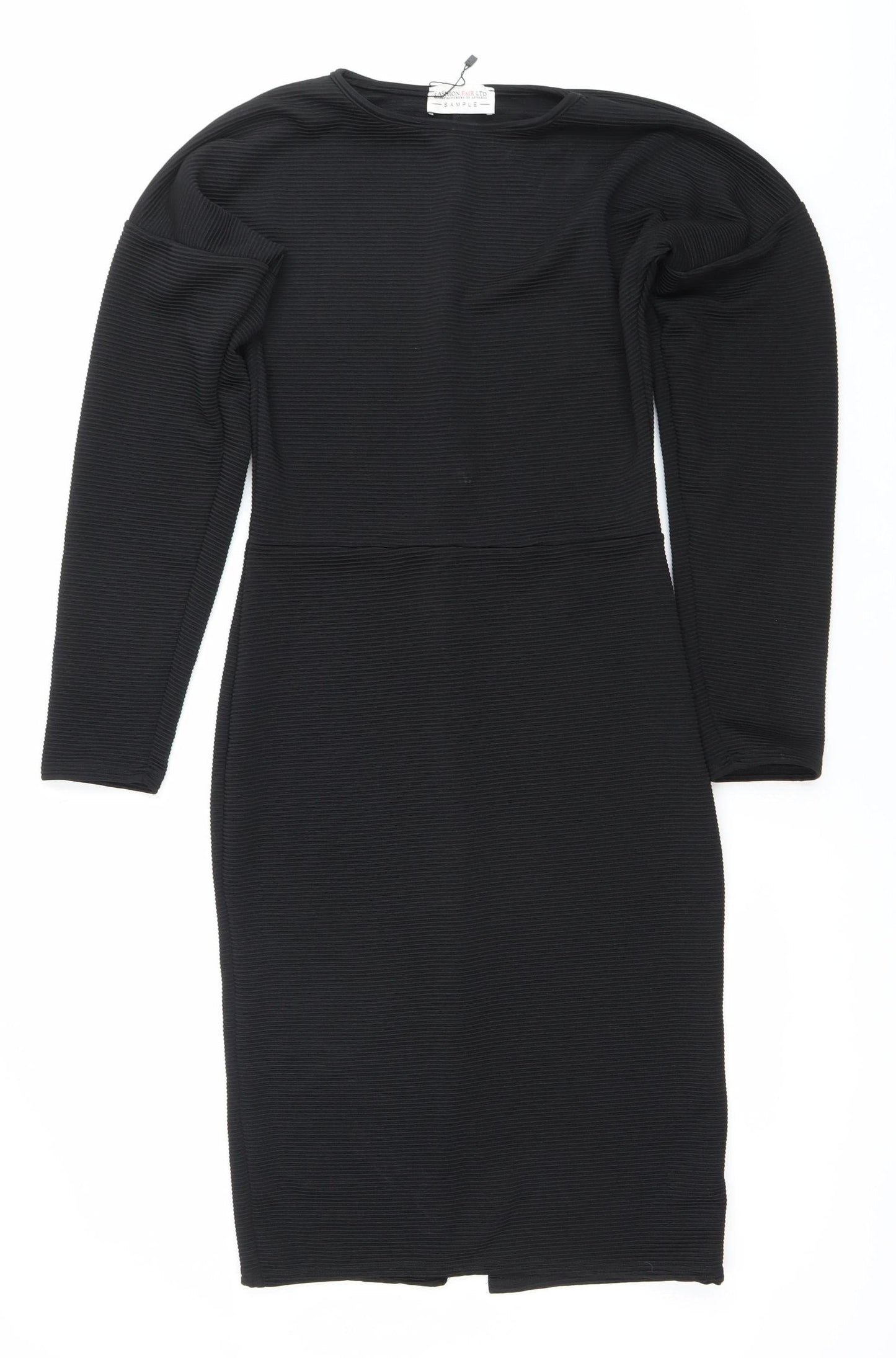 Fashion Fair Ltd Women’s Black Size 10 One Shoulder Bodycon Dress